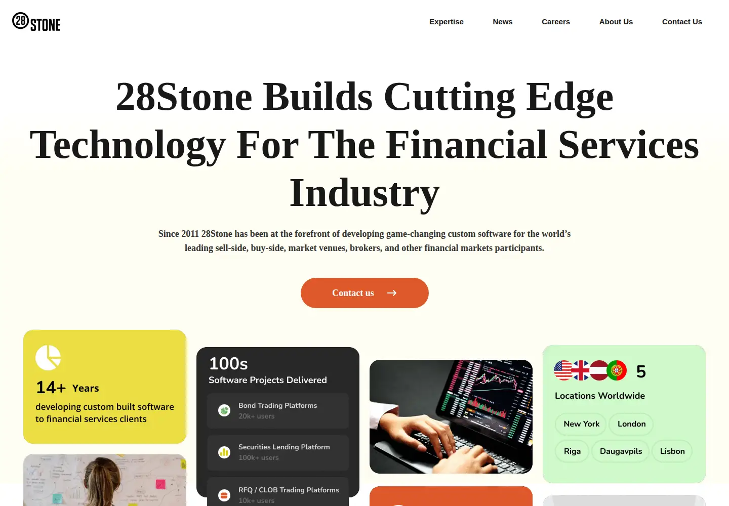 Screenshot of 28stone.com