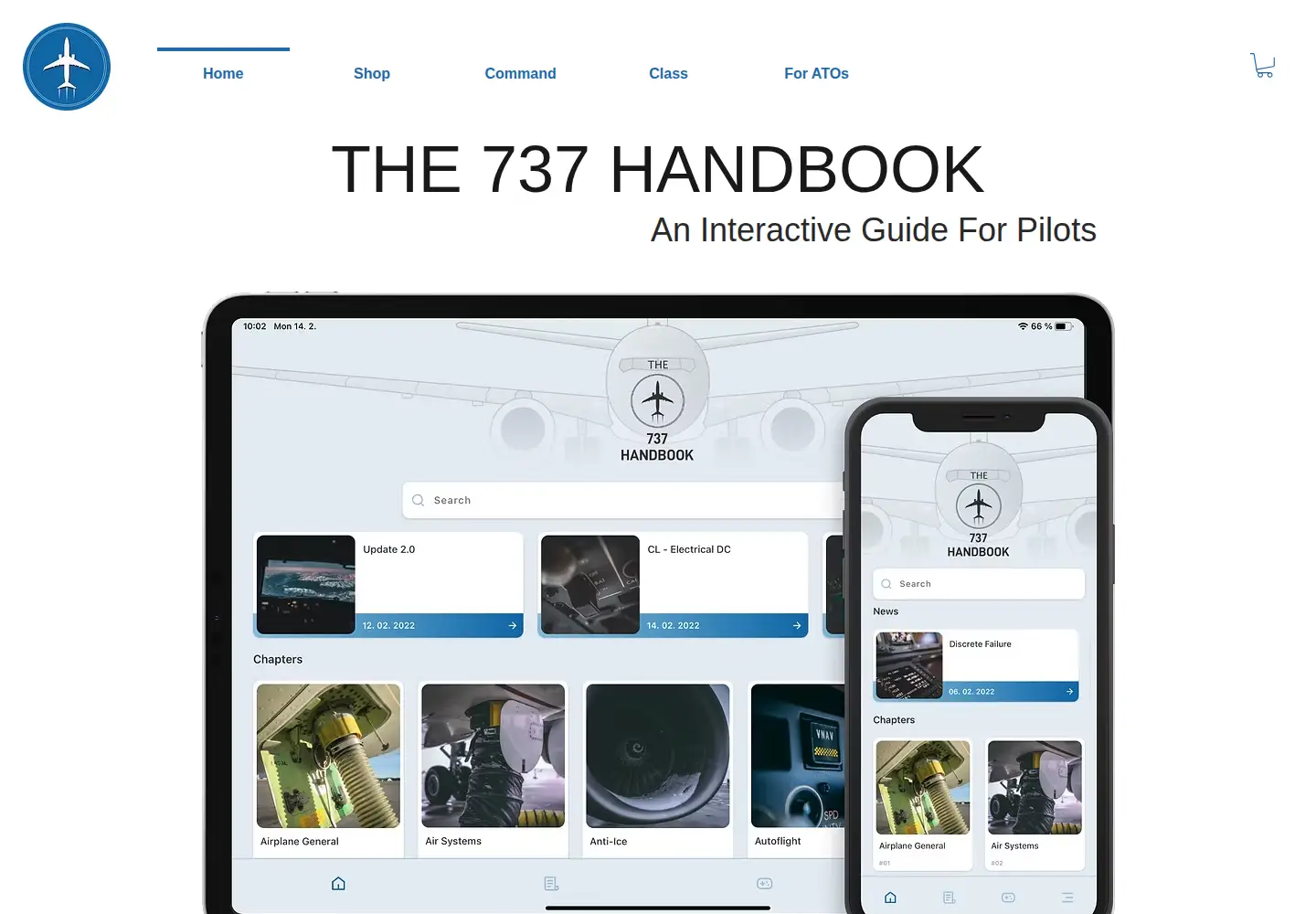 Screenshot of 737handbook.com