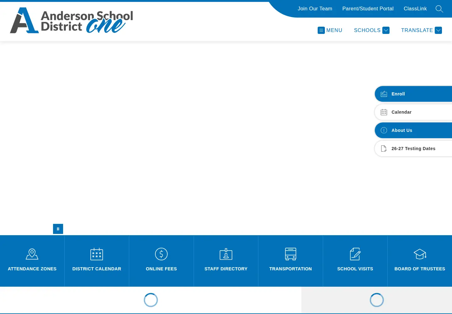 Screenshot of anderson1.org