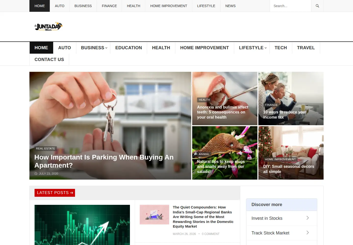 Screenshot of juntadados.org