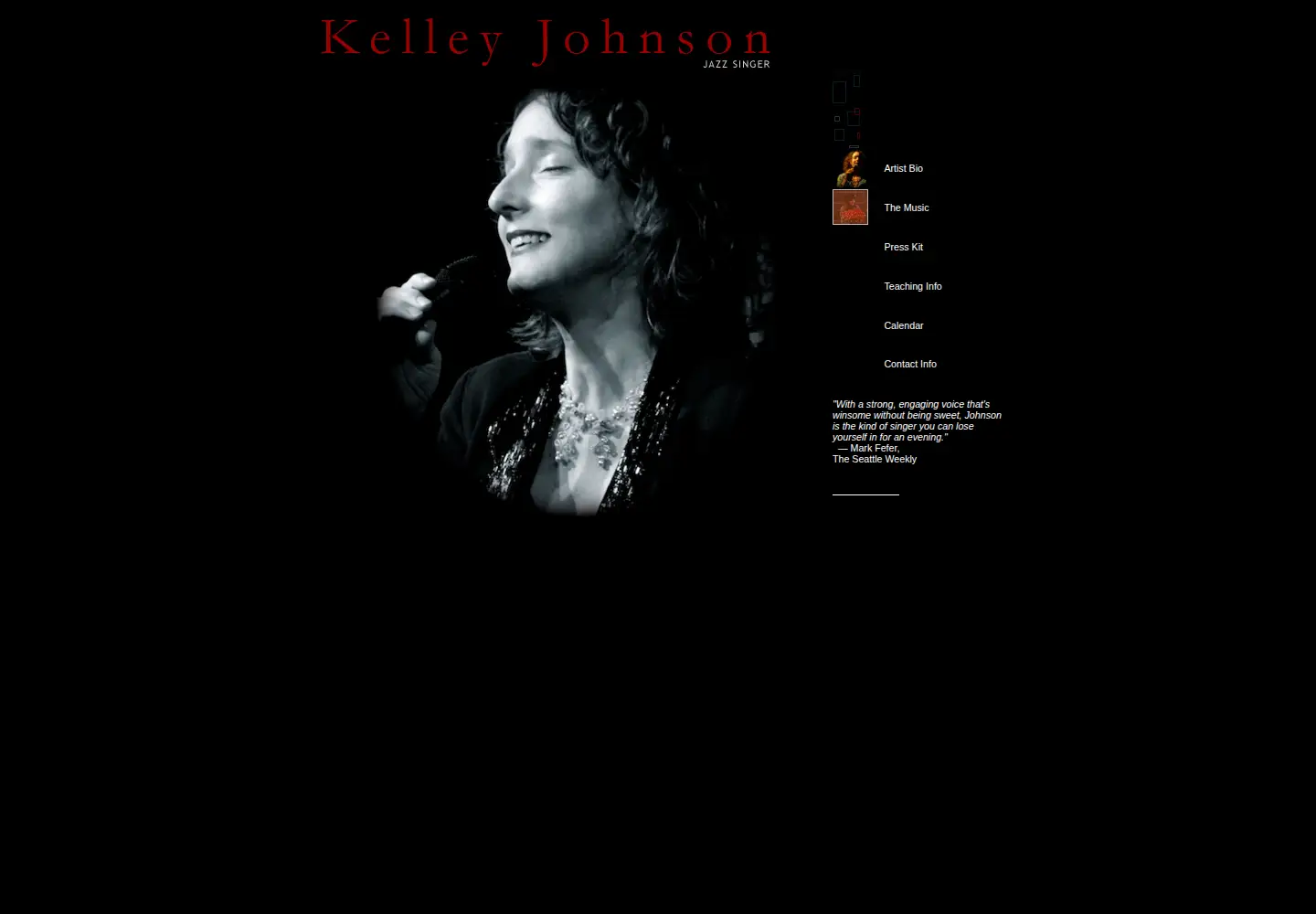 Screenshot of kelleyjohnson.com