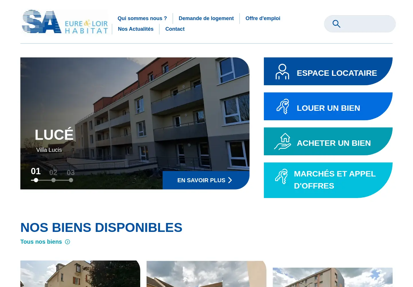 Screenshot of elhabitat.fr
