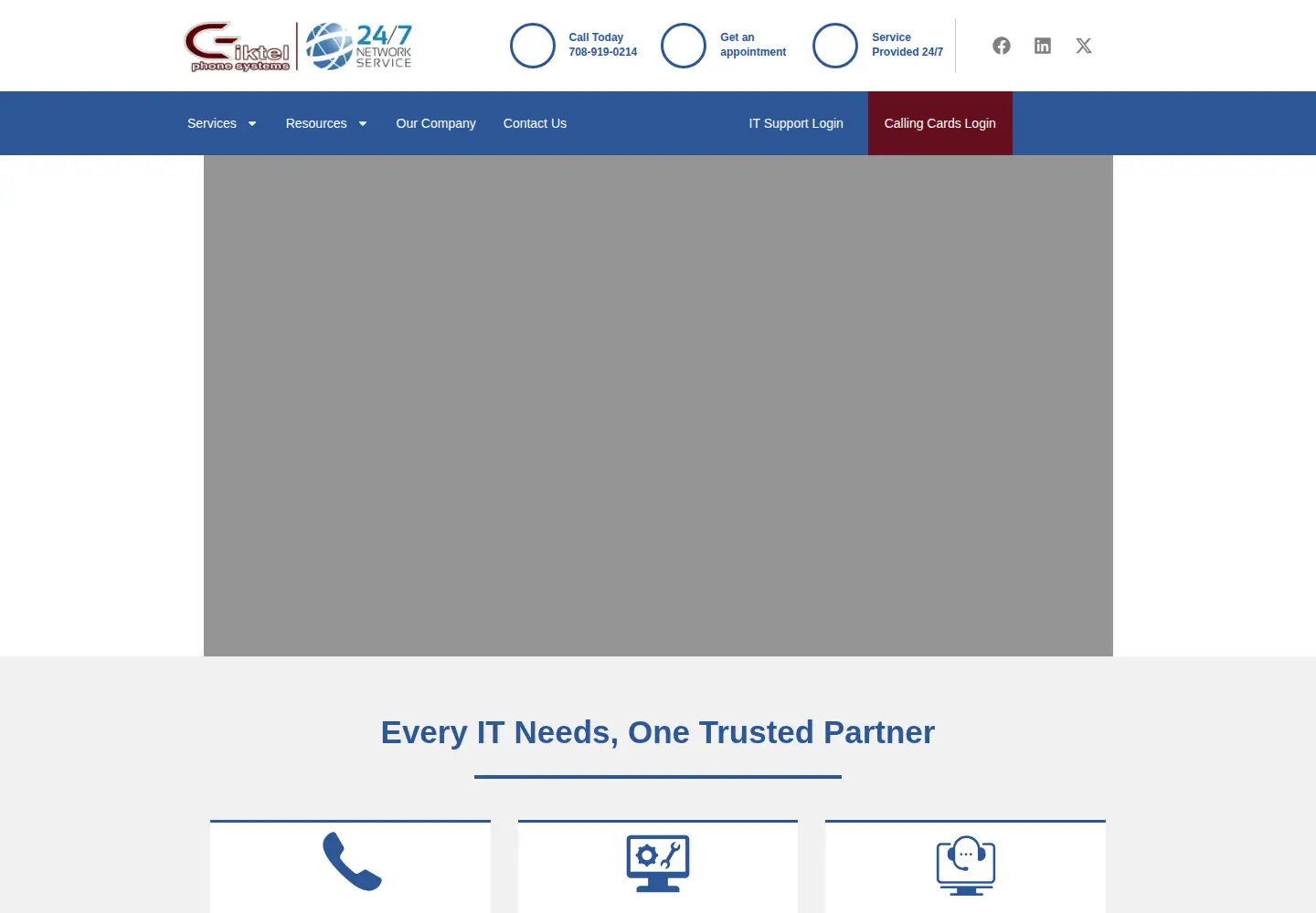 Screenshot of 247networkservice.com