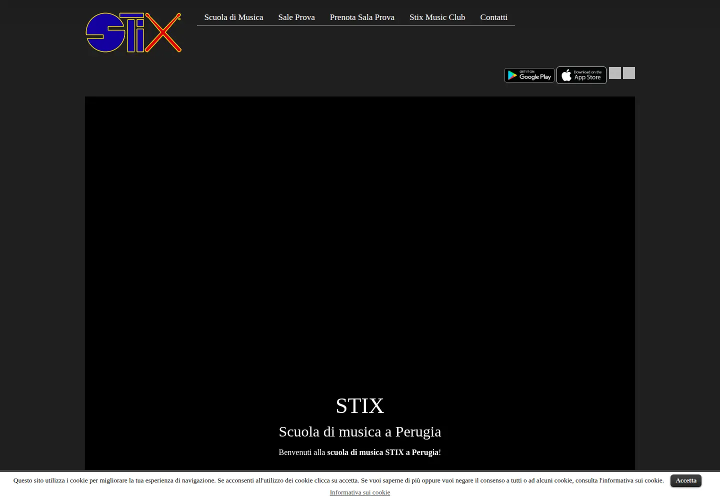 Screenshot of stix.it