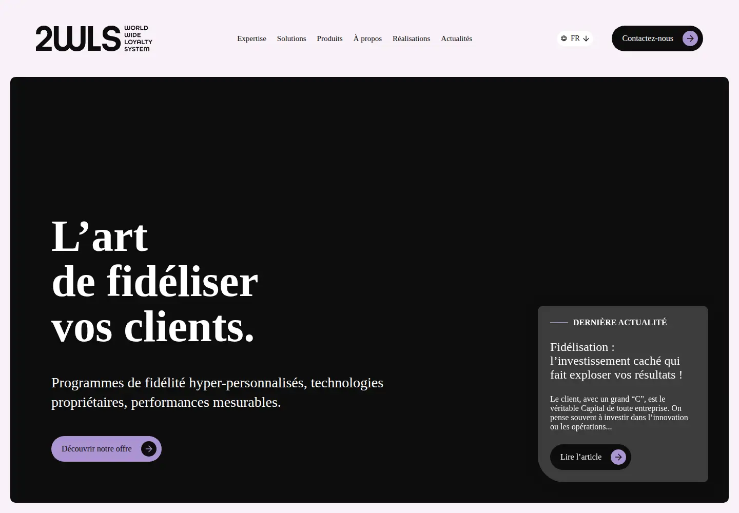 Screenshot of 2wls.com