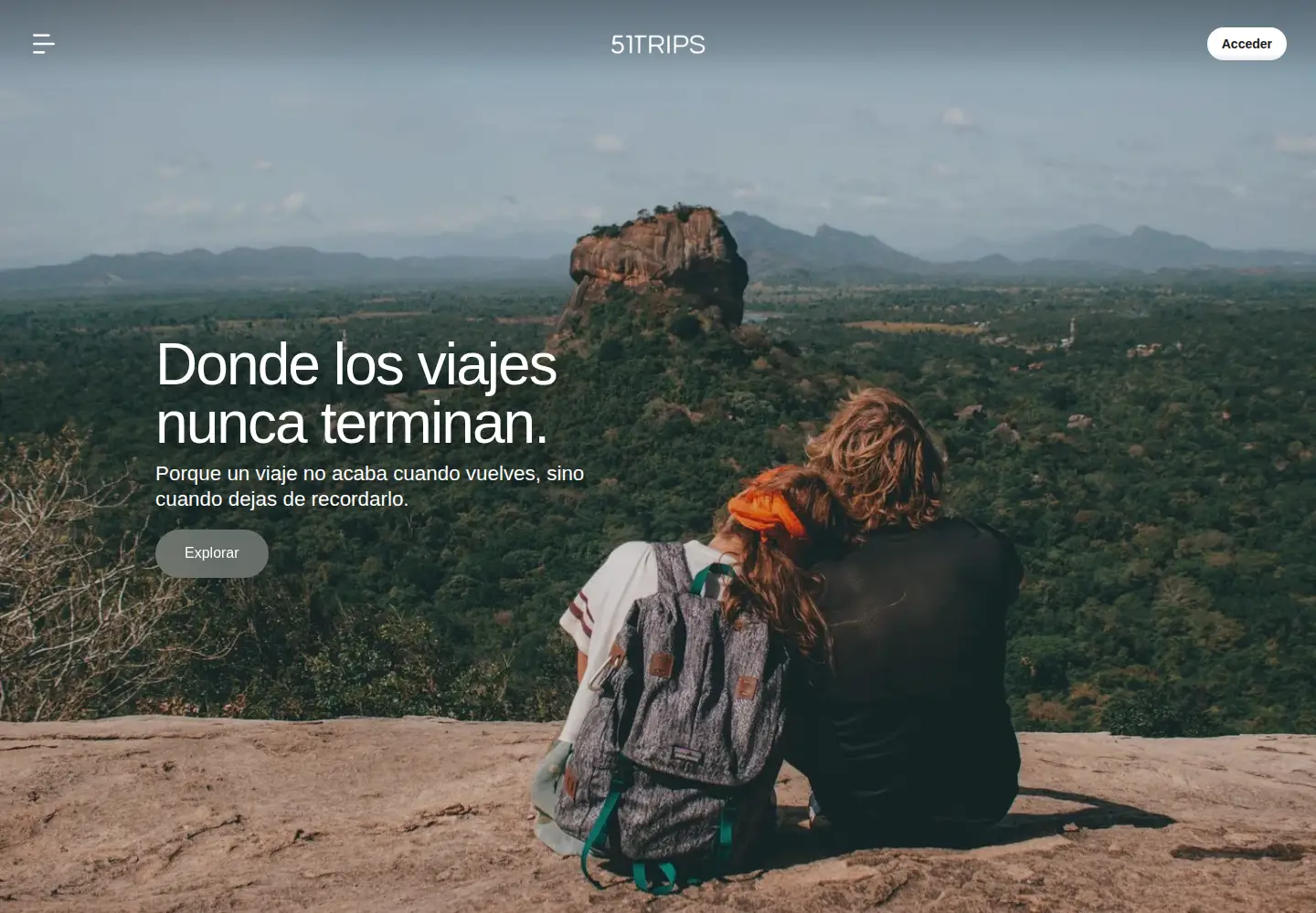 Screenshot of 51trips.com
