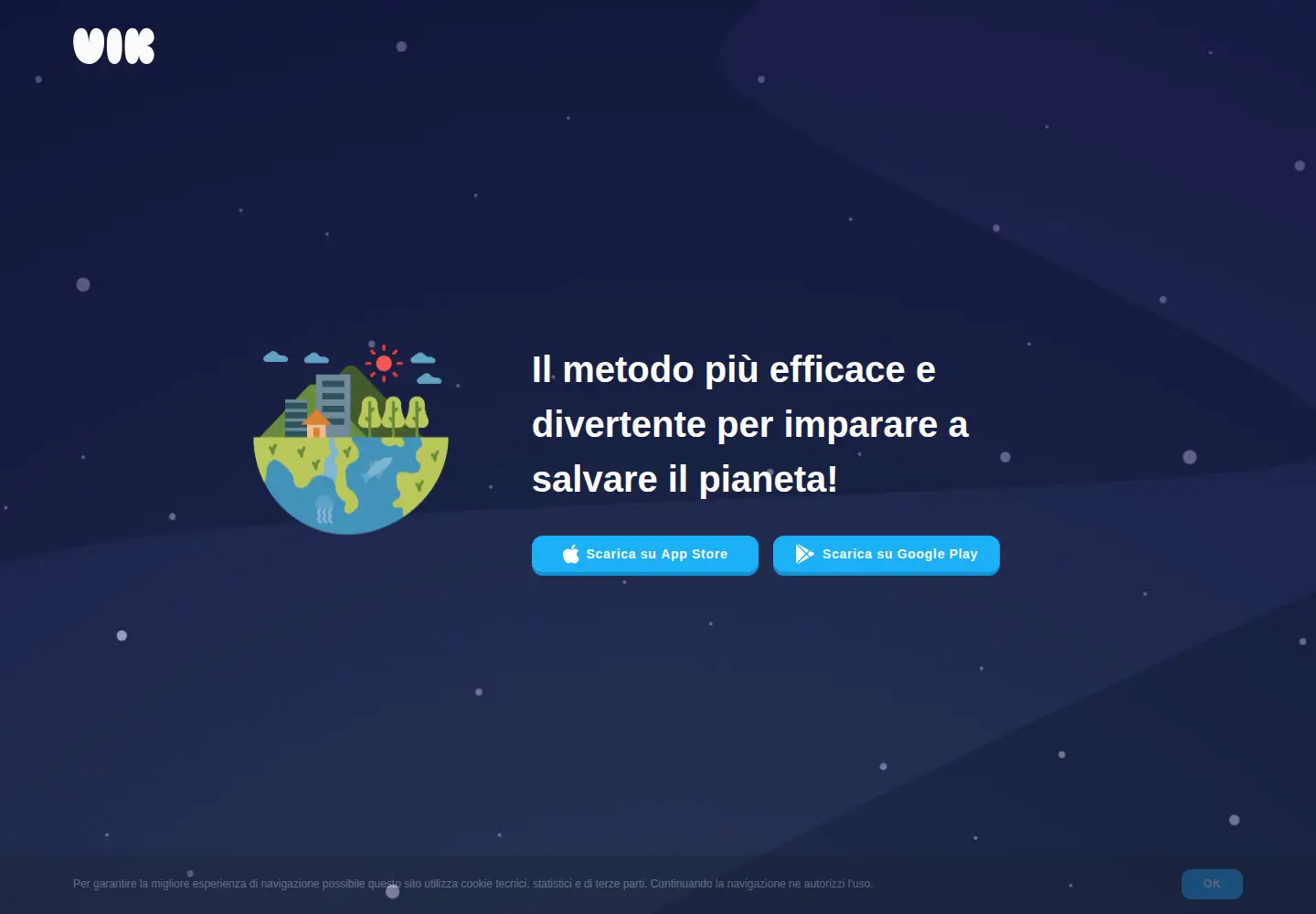 Screenshot of vikschool.com