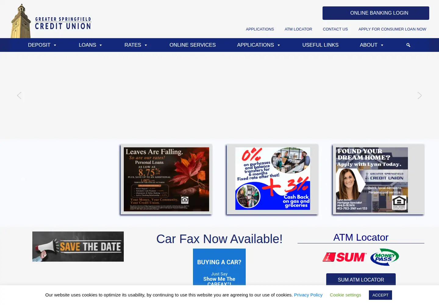 Screenshot of grscu.org