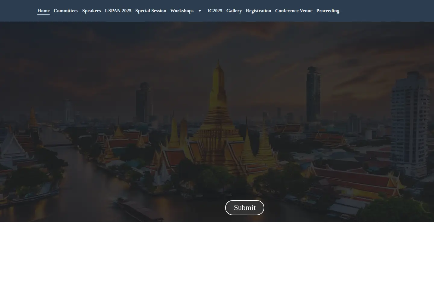 Screenshot of 2025umediaconf.com
