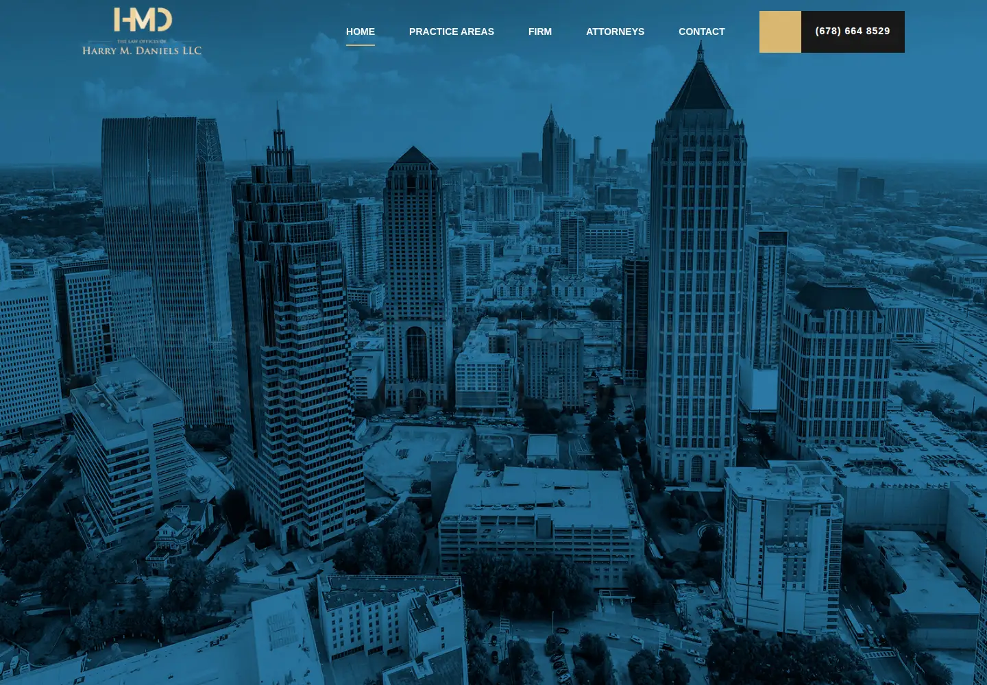 Screenshot of hmdlawoffices.com
