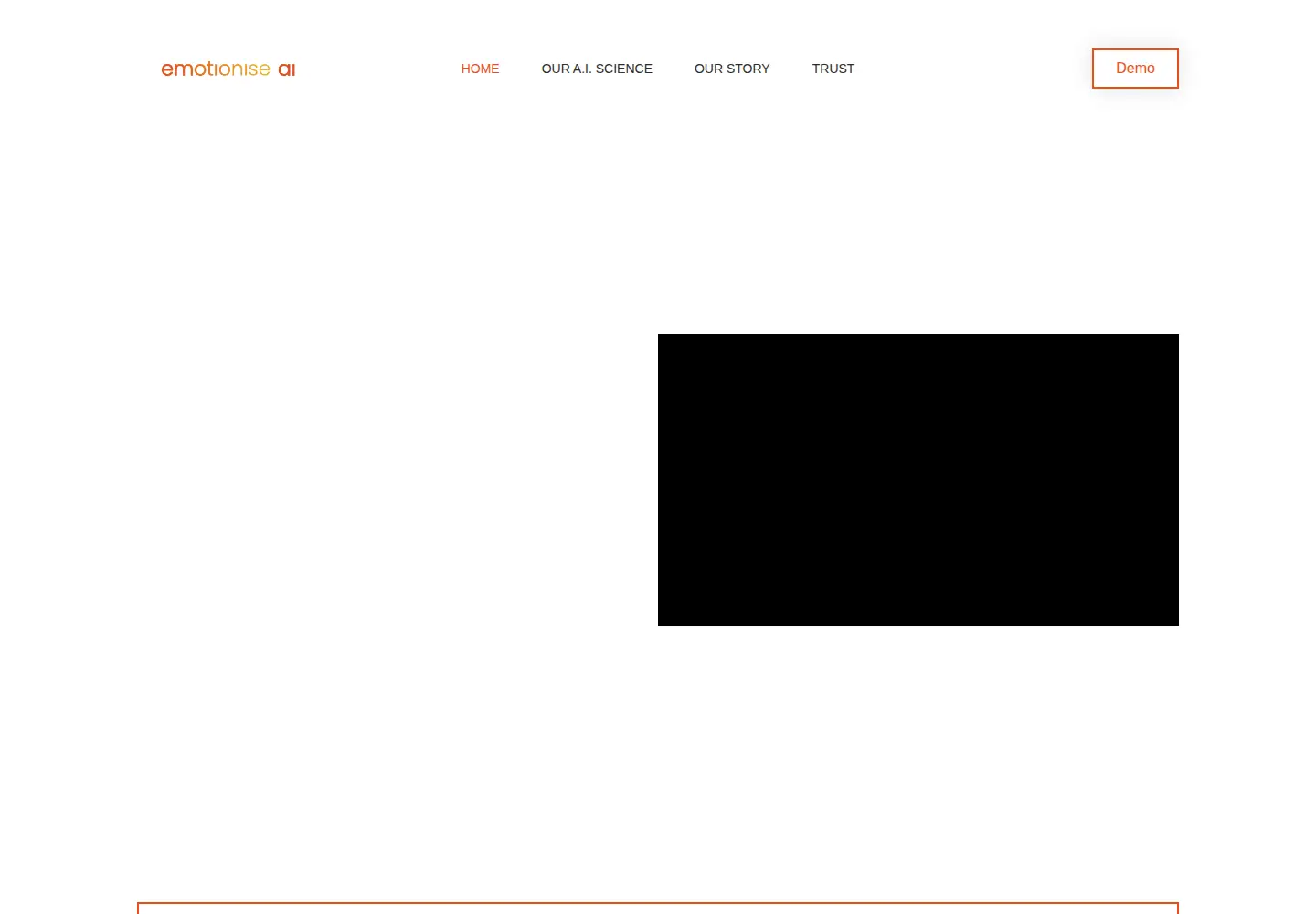 Screenshot of emotionise.ai