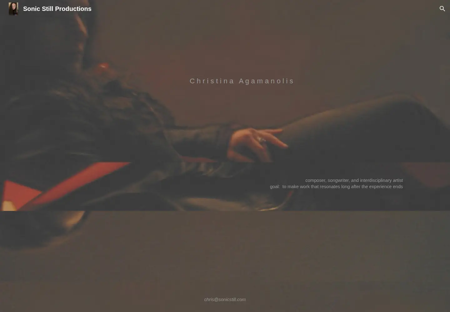 Screenshot of sonicstill.com
