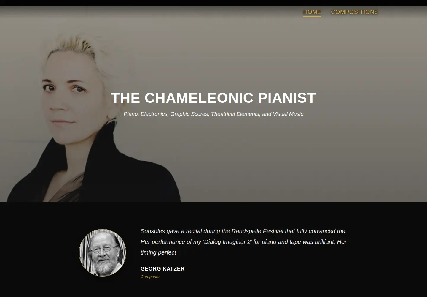Screenshot of sonsolesalonso.com