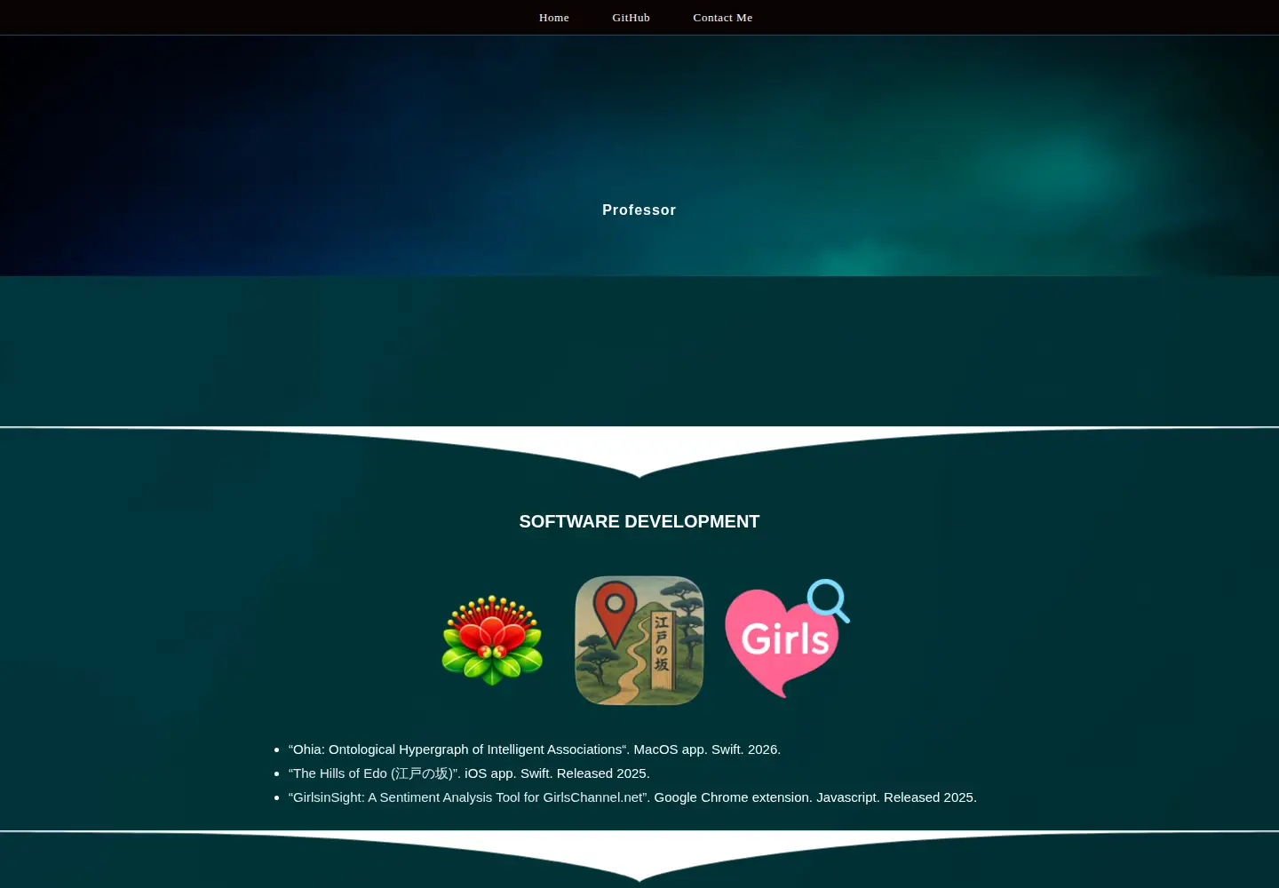 Screenshot of jgkarlin.org