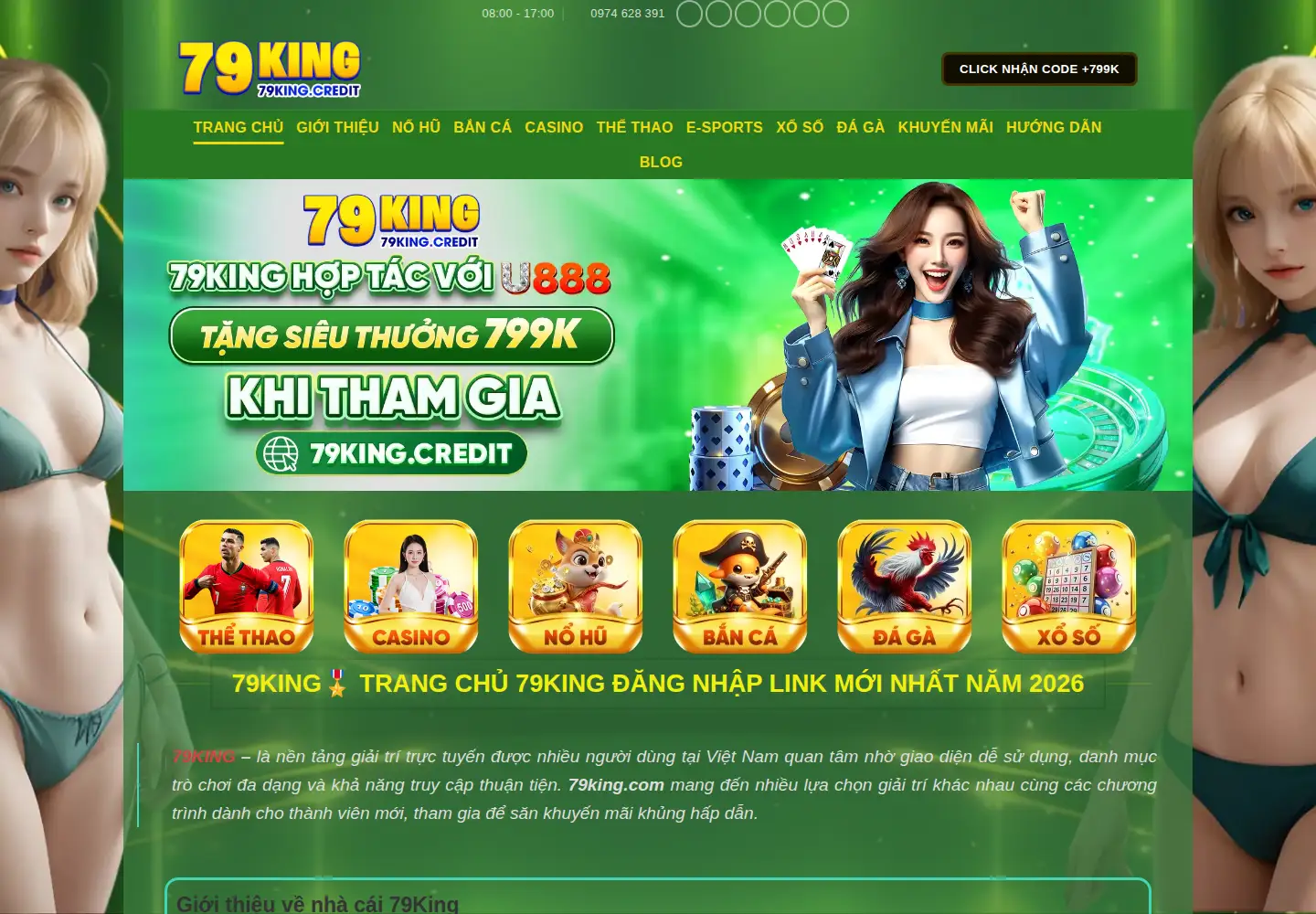 Screenshot of 79king.business