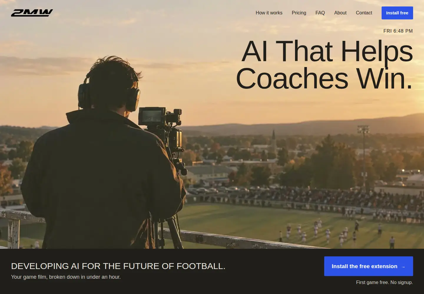 Screenshot of 2minutewarning.com