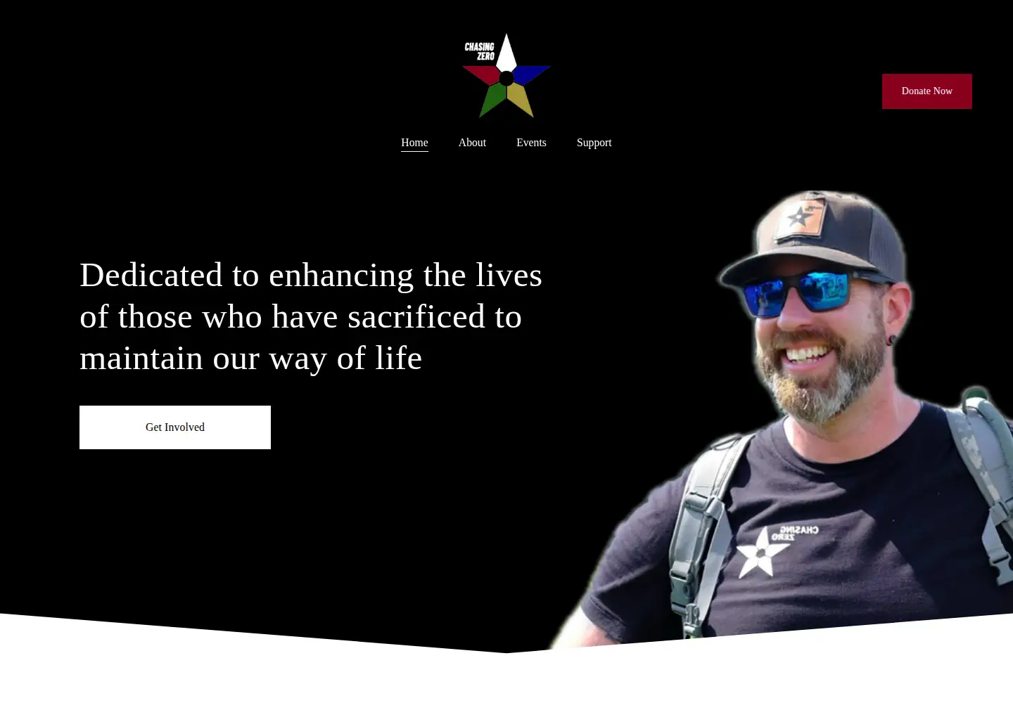 Screenshot of chasingzero22.com