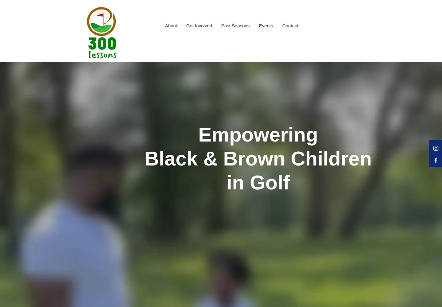 Captured homepage of 300lessons.org in the current scan
