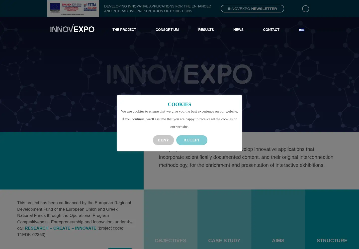 Screenshot of innovexpo.org