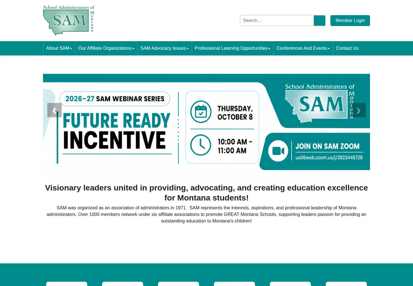 Screenshot of sammt.org