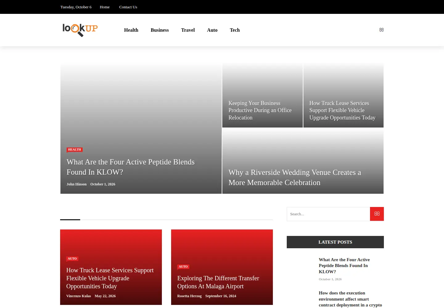 Screenshot of i-lookup.com