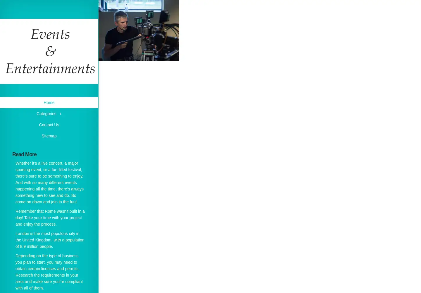 Screenshot of events-entertainment.info