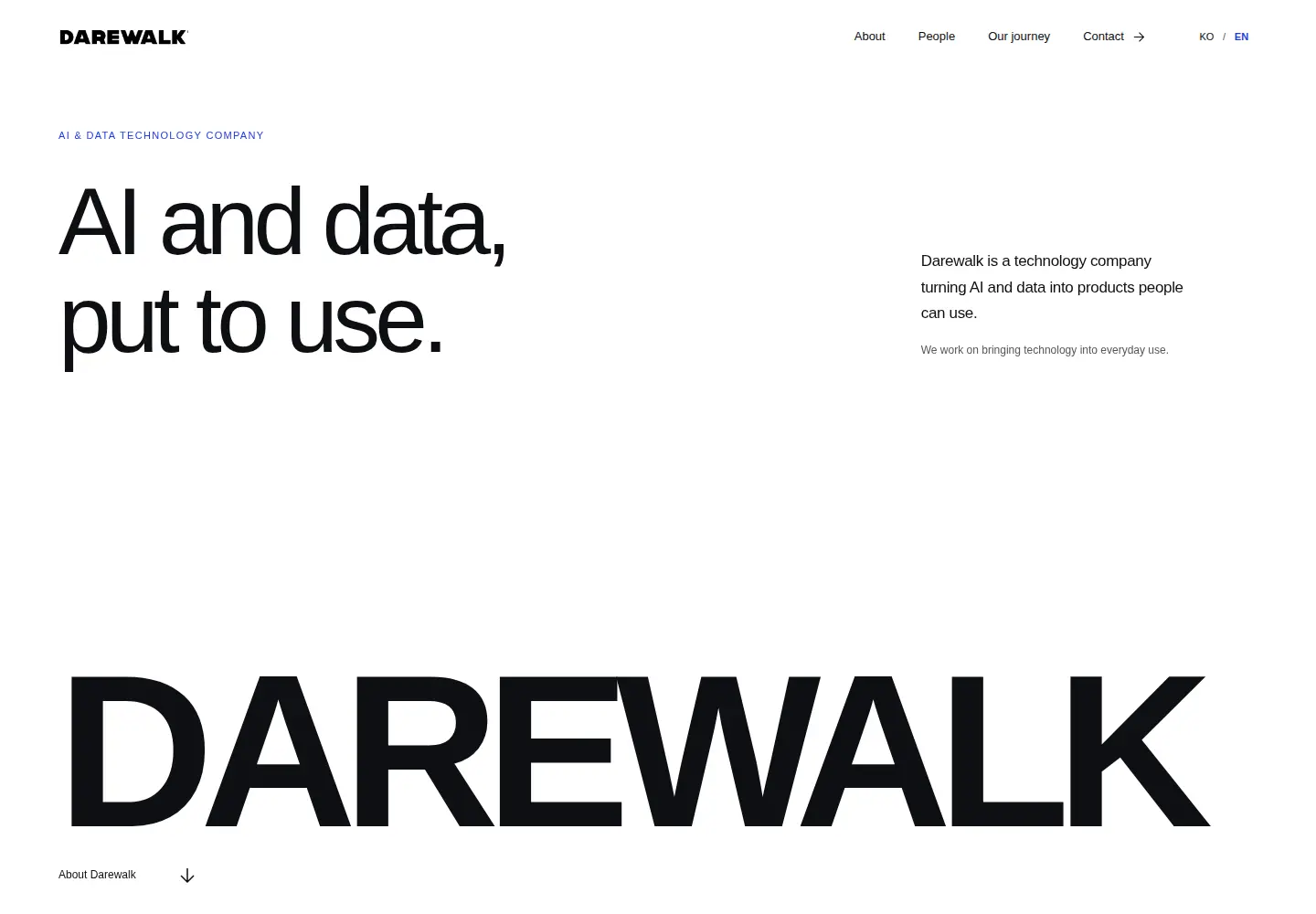 Screenshot of darewalk.com