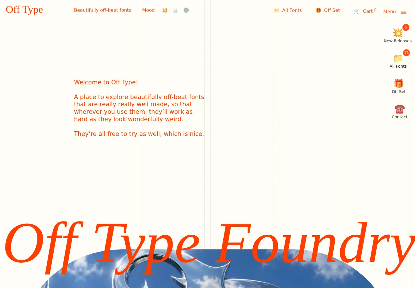 Screenshot of off-type.com