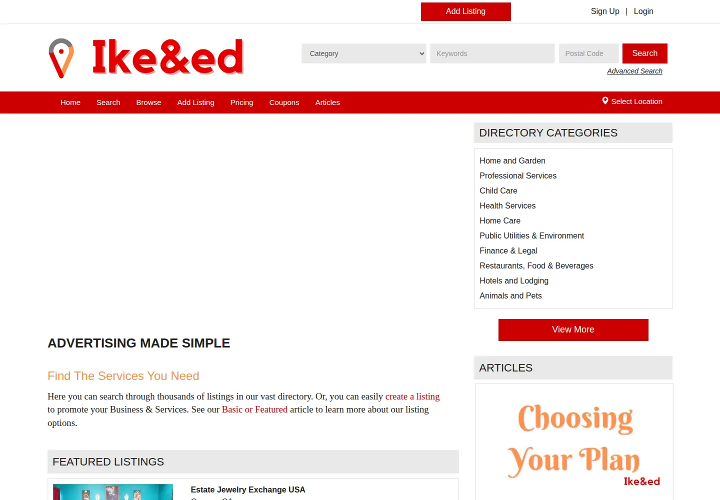 Screenshot of ikeanded.com
