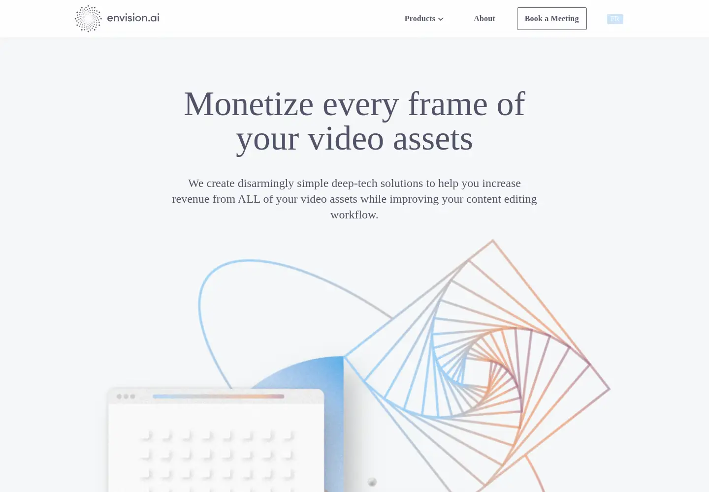 Screenshot of envision.ai