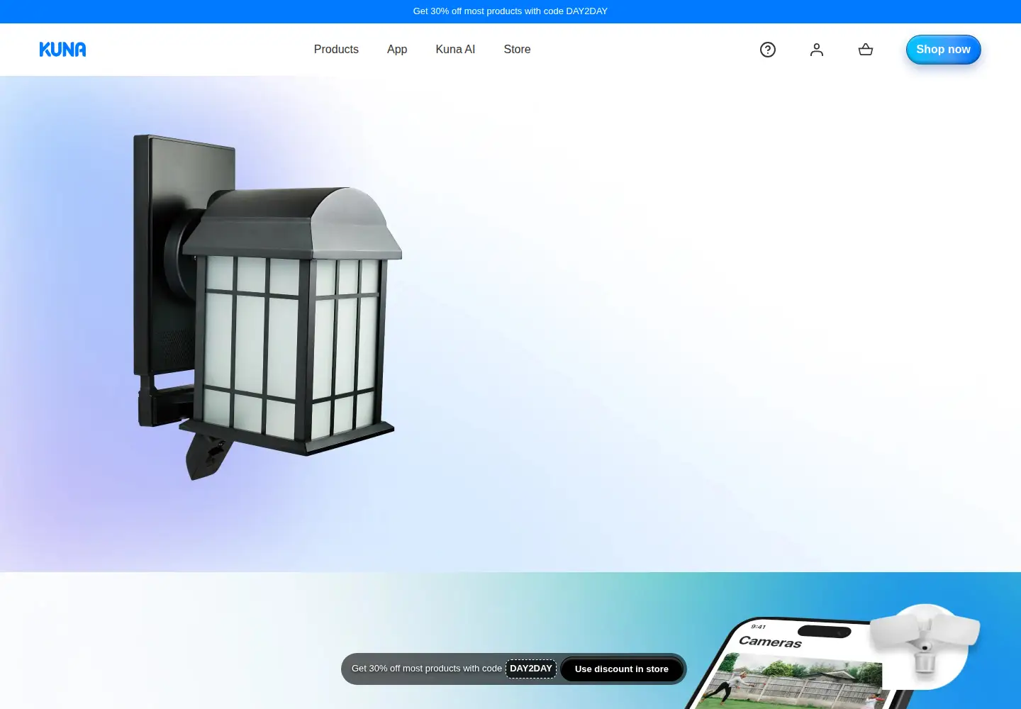 Screenshot of getkuna.com
