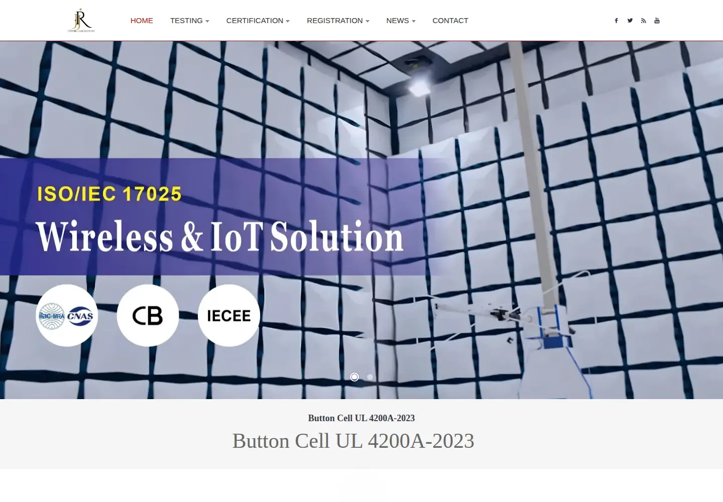 Captured homepage of jjrlab.com in the current scan