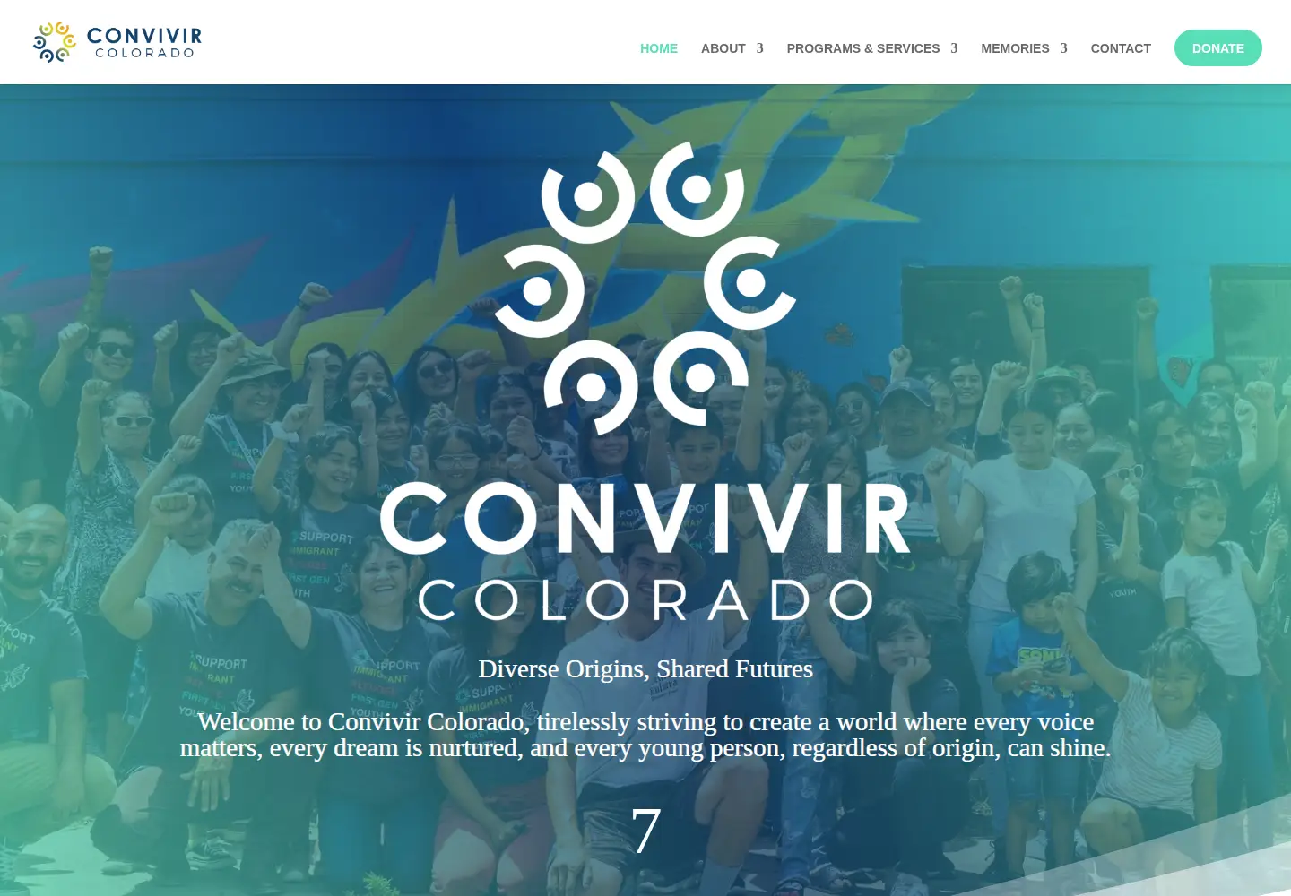 Screenshot of convivircolorado.org