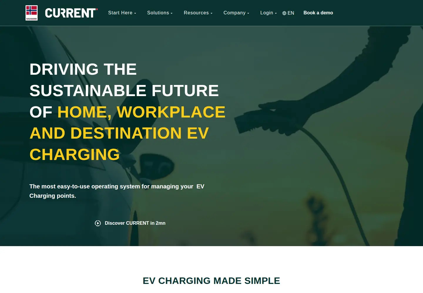Screenshot of current.eco