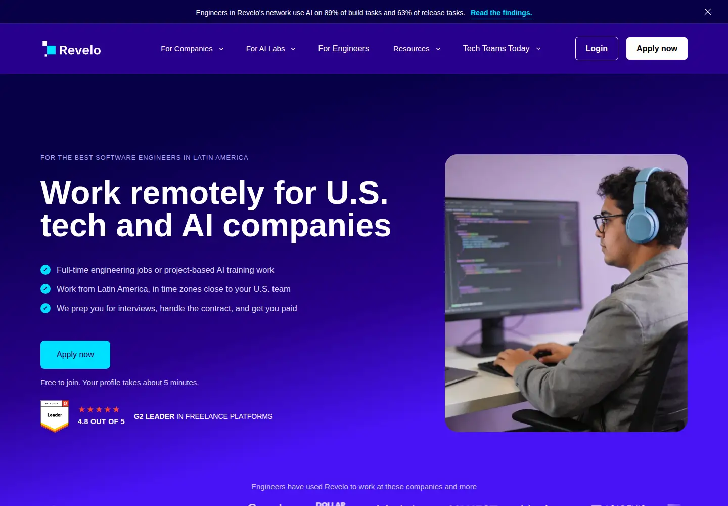 Screenshot of revelo.com.br