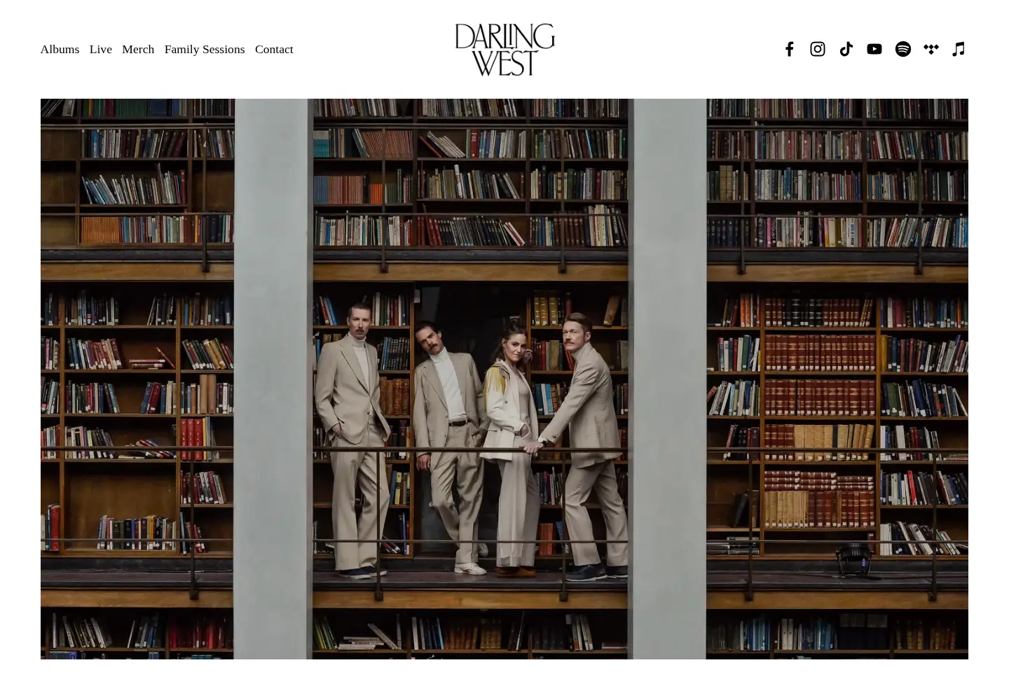 Screenshot of darlingwest.no