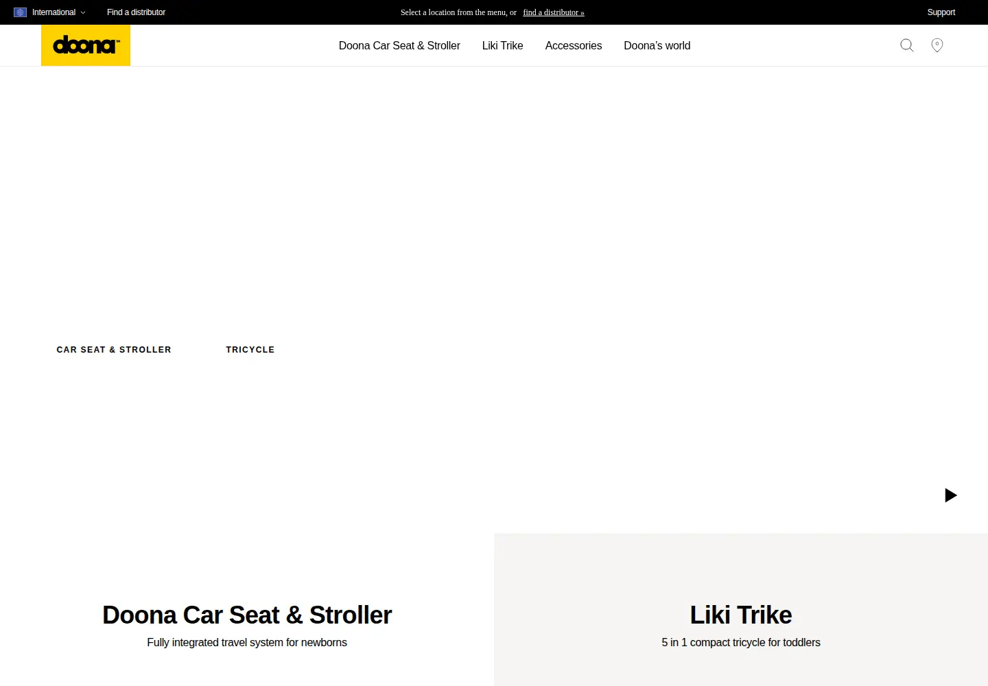Screenshot of doona.com