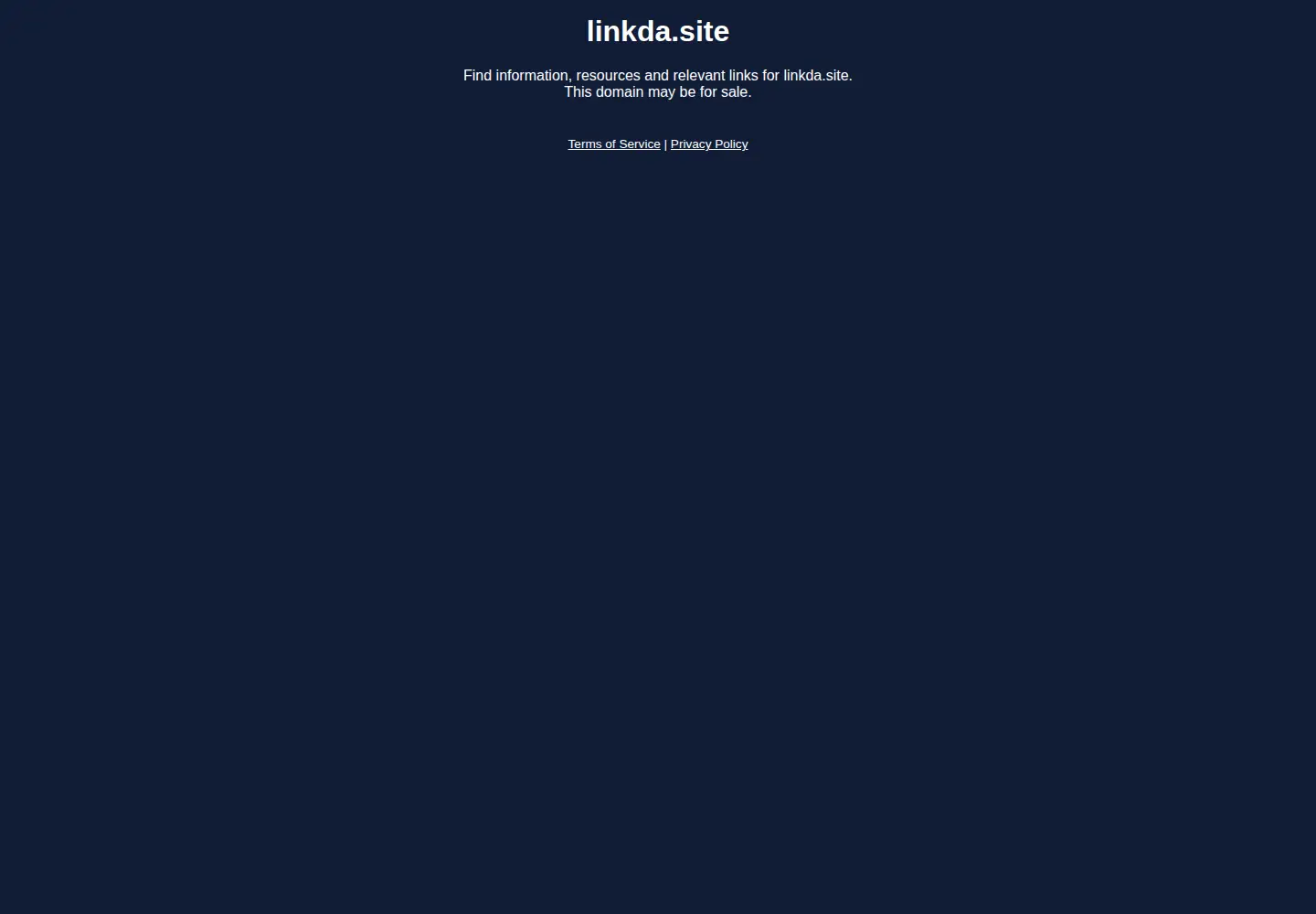 Screenshot of linkda.site