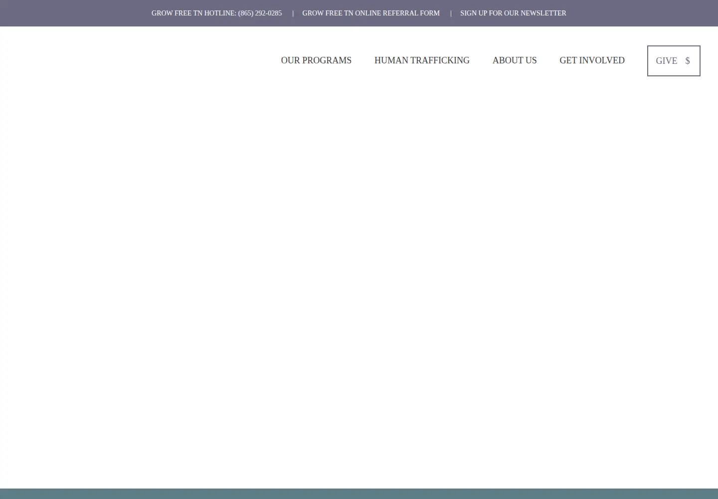 Screenshot of growfreetn.org