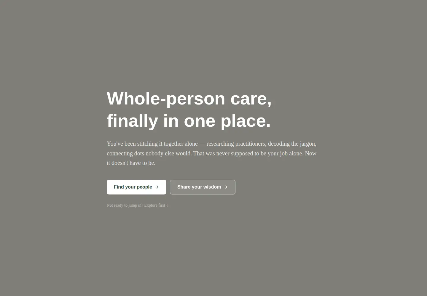 Captured homepage of thehumanarray.com in the current scan