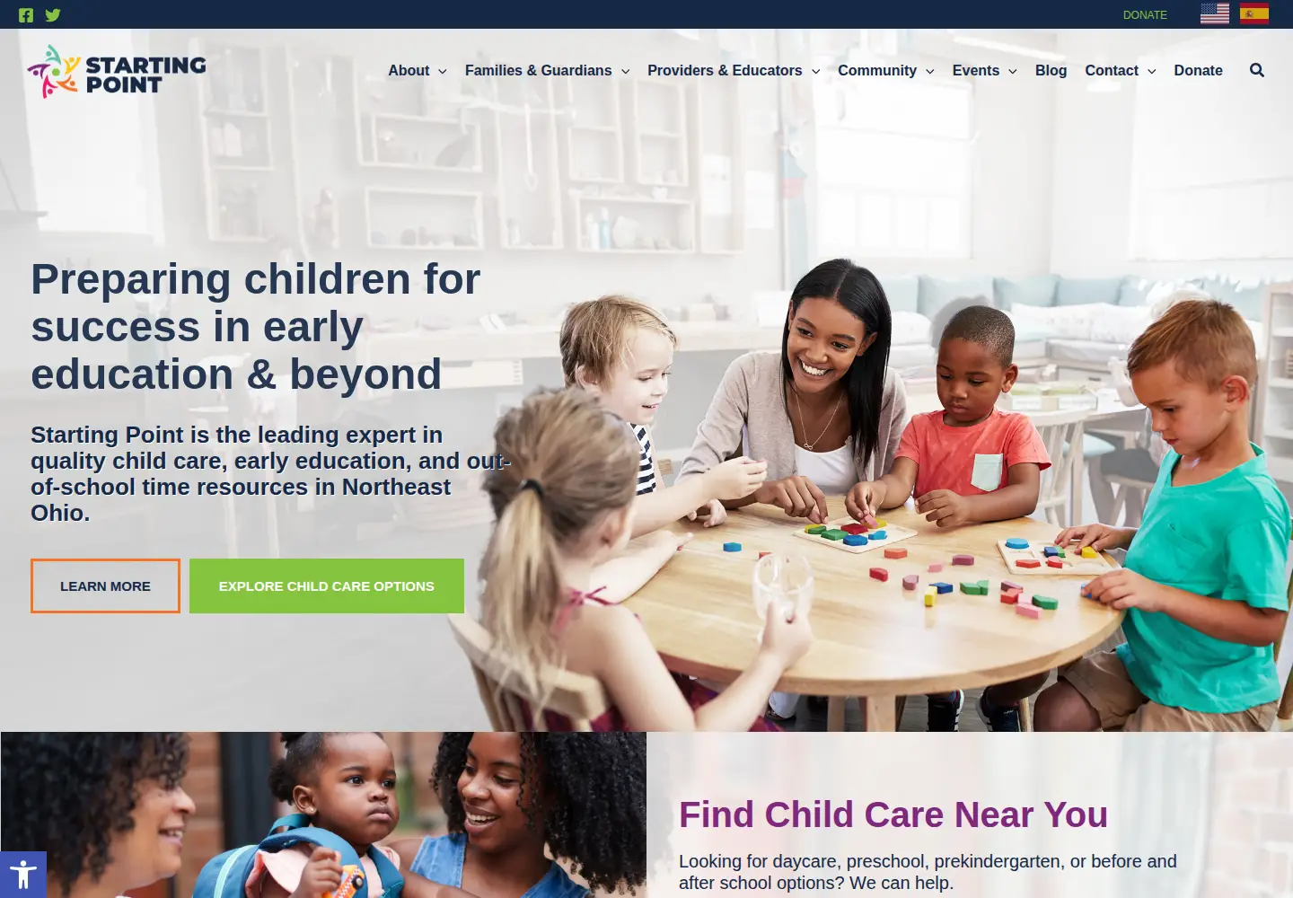 Screenshot of starting-point.org