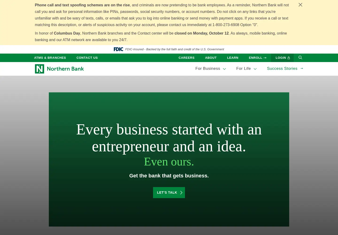 Screenshot of nbtc.com