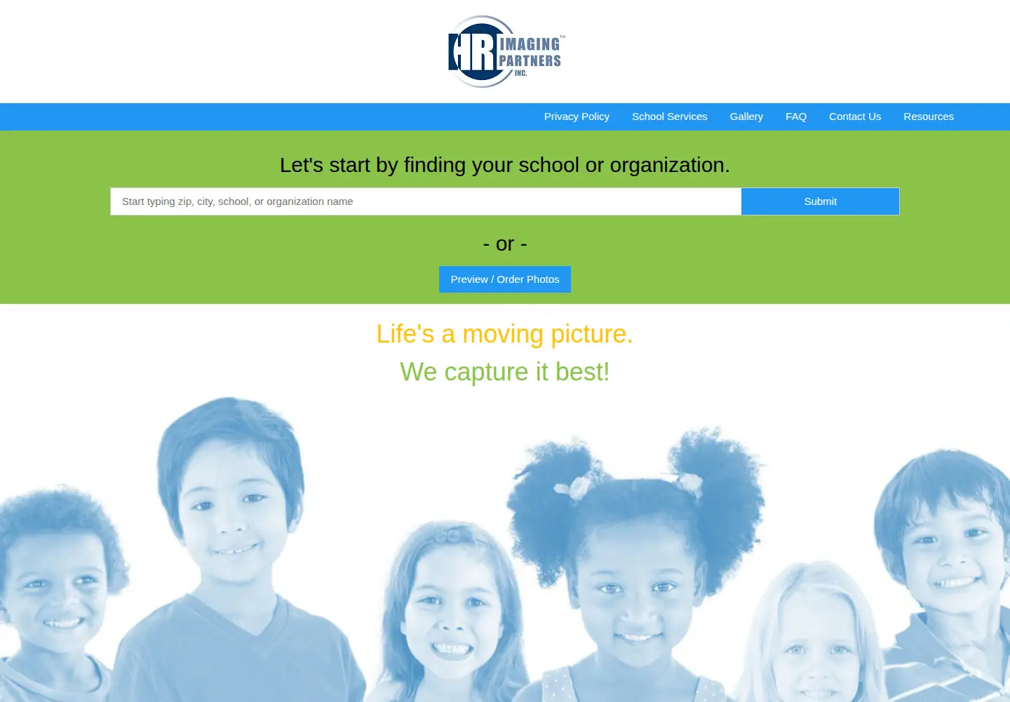 Screenshot of hrimaging.com