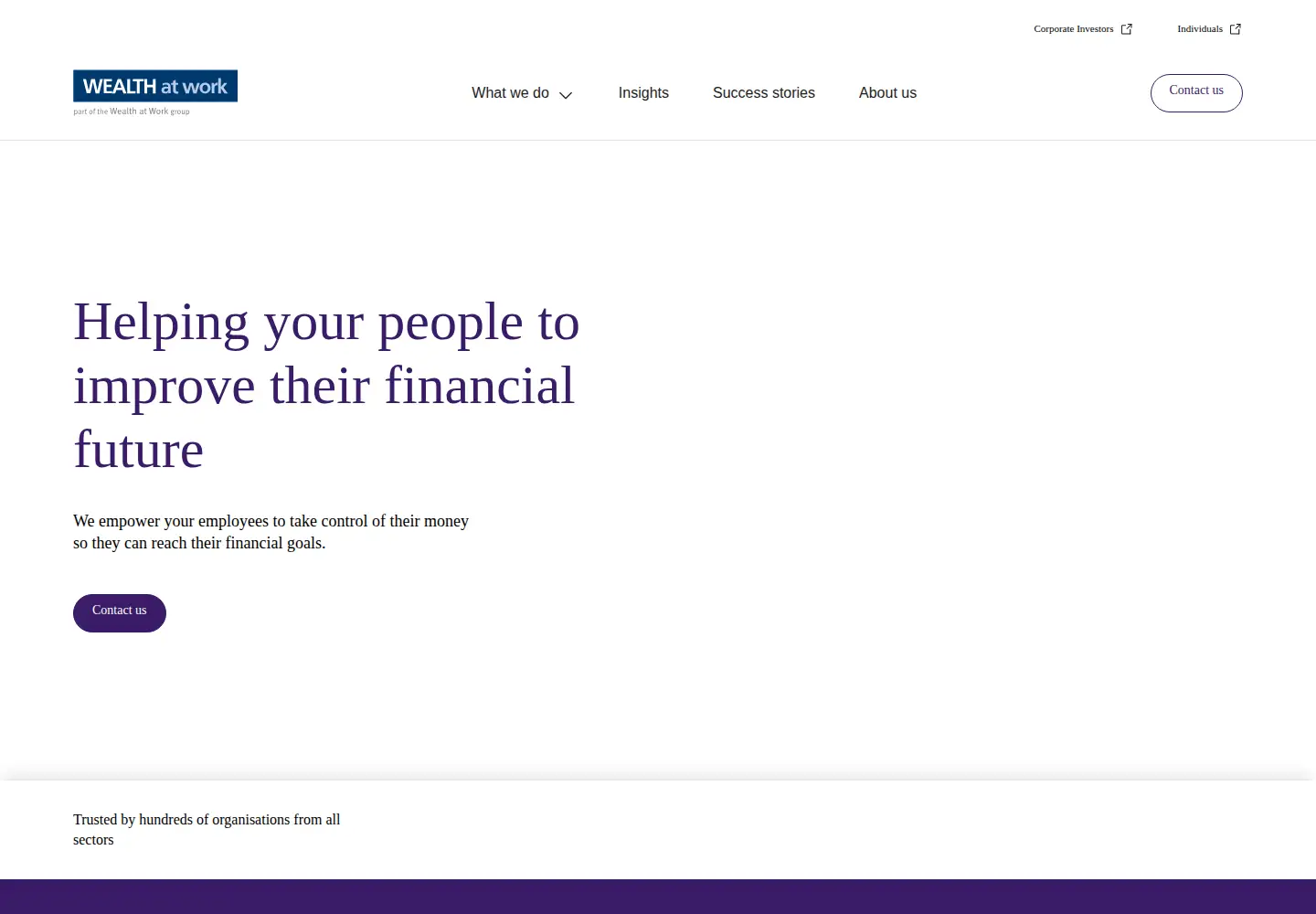 Screenshot of wealthatwork.co.uk