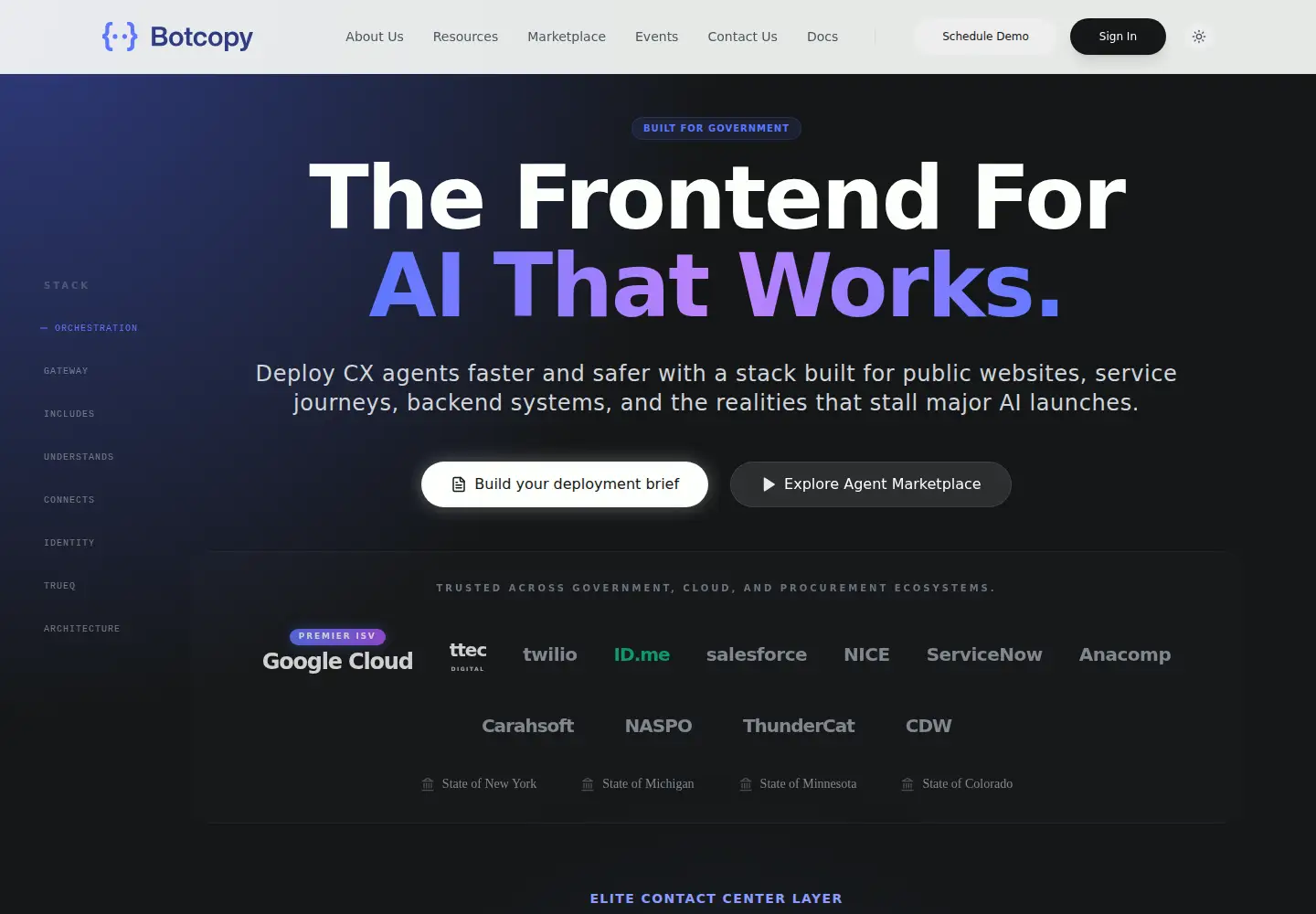 Screenshot of botcopy.com