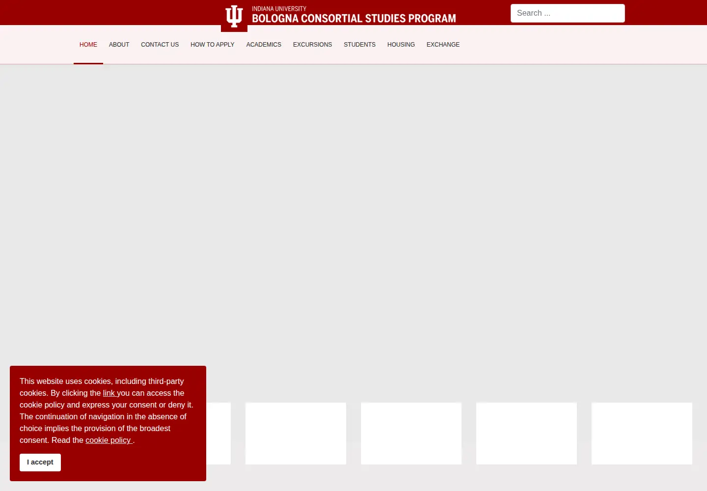 Screenshot of bcspbologna.it