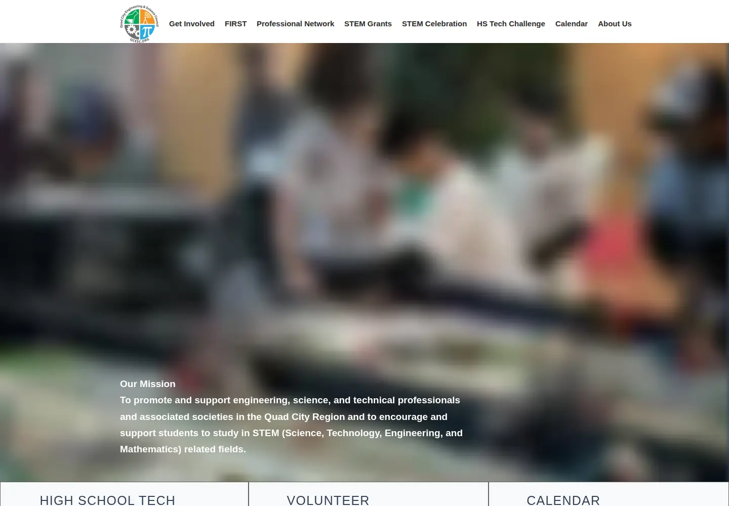 Screenshot of qcesc.org