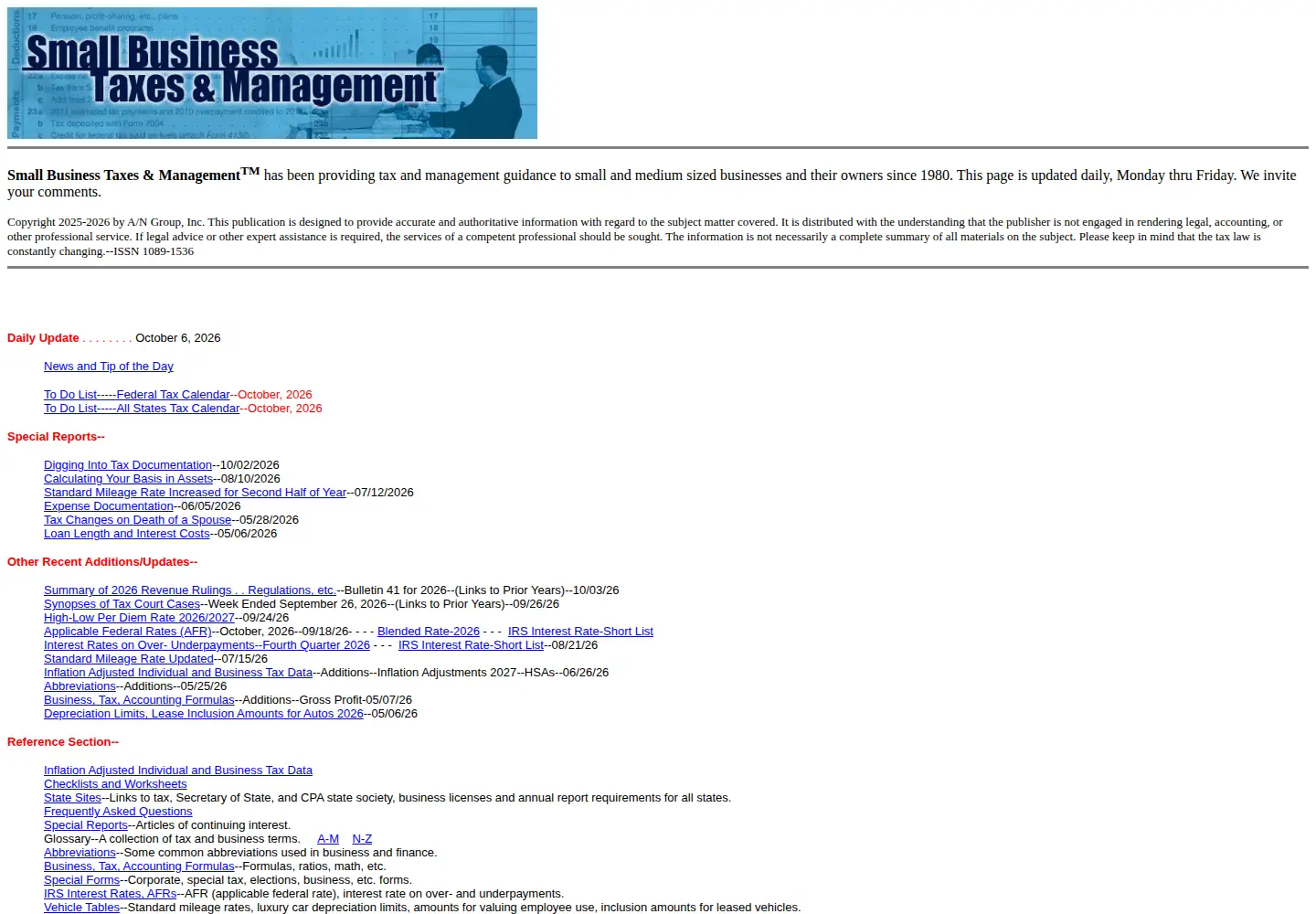 Screenshot of smbiz.com