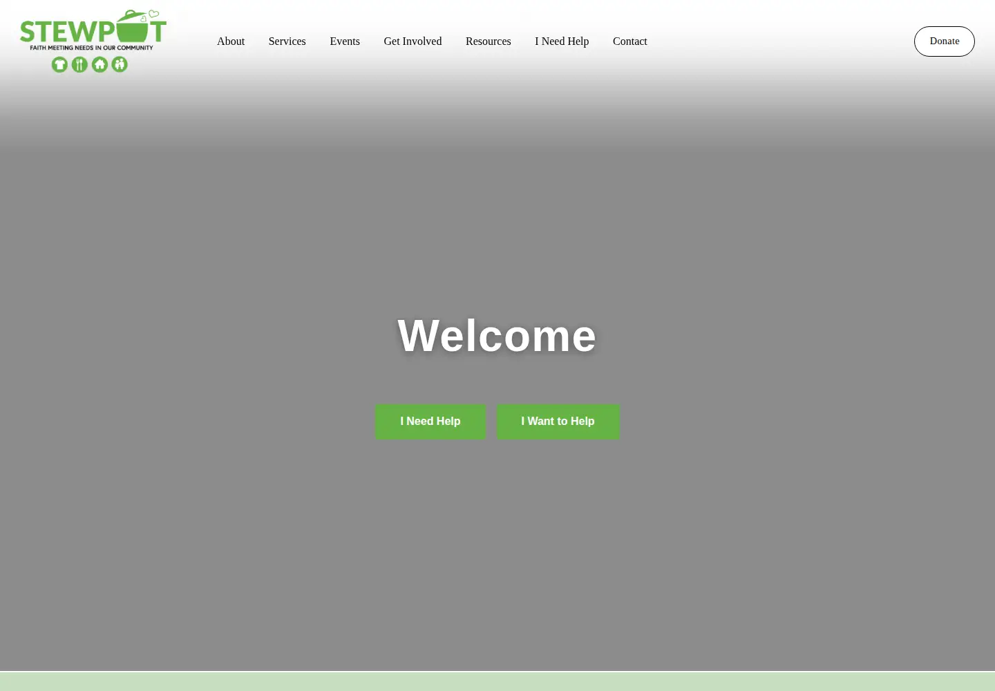 Screenshot of stewpot.org
