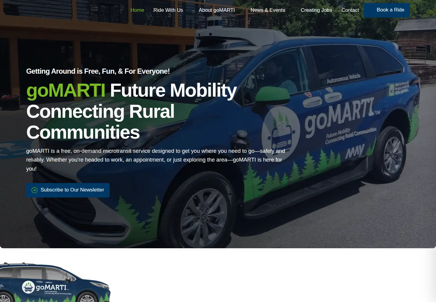 Captured homepage of gomarti.com in the current scan